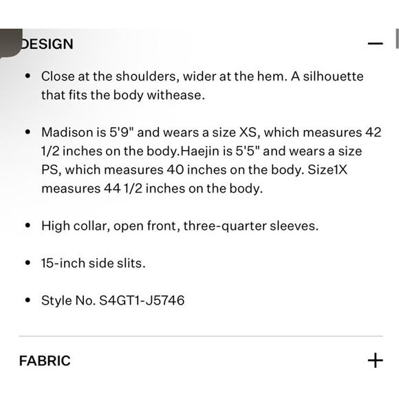 Eileen Fisher Sheer Silk Georgette High Collar Jacket In Bone Sz Medium $328 NWT - Picture 11 of 16